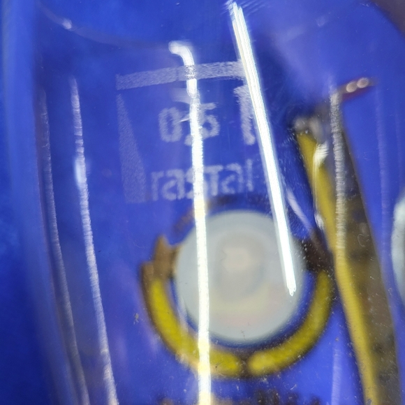 Set of 3 pilsner beer glasses from Europe. - Picture 7 of 9